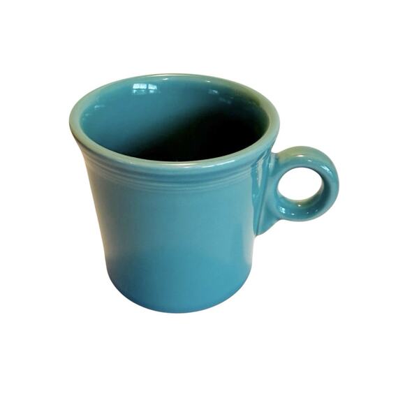 Vtg Fiestaware Fiesta HLC Set of 5 Multicolored Coffee Cups Mugs Ring Handles - Picture 13 of 16